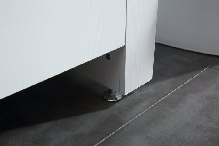 Washington 72" Double Sink Vanity with Wood Vanity Top and Mirror - Design Element Bath Kitchen - Bathroom Vanity - Espresso with Silver Satin Hardware