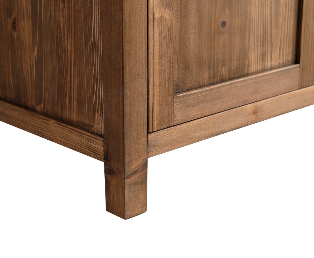 Bryson 36" Vanity Base Only in Walnut - Design Element Bath Kitchen - Bathroom Vanity - 