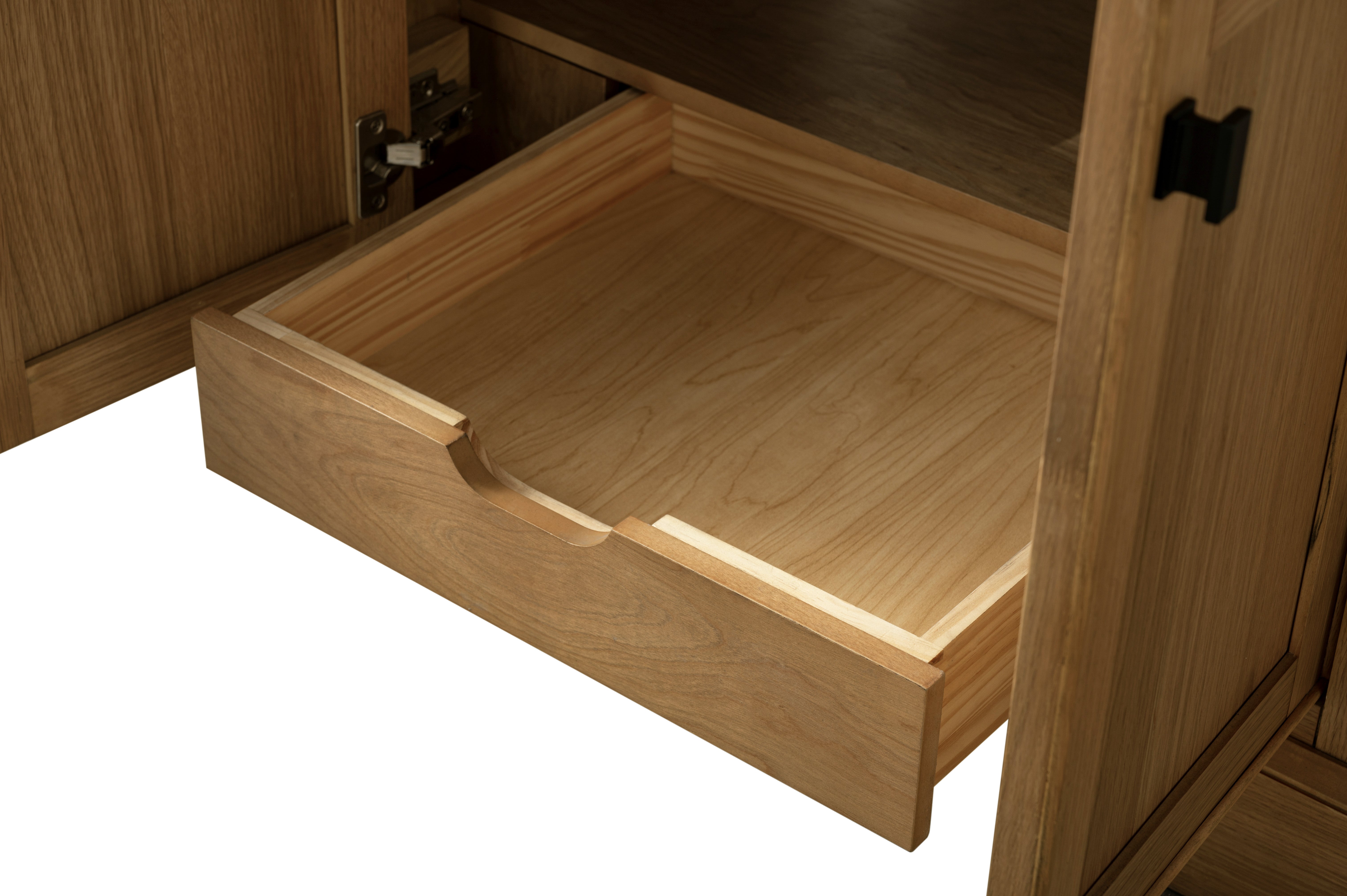 Milano 84" Modular Double Sink Vanity Set with White Quartz Top