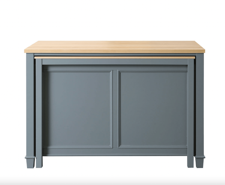 Medley 54" Kitchen Island With Slide Out Table - Gray - Design Element Bath Kitchen - Kitchen Island - 